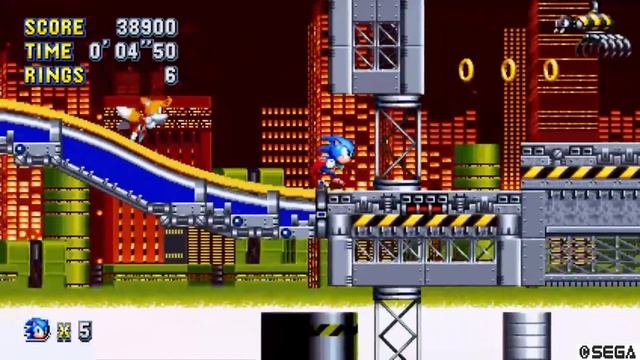 Как собрать все изумруды хаоса в Sonic Mania / All Chaos Emerald in Sonic Mania смотреть онлайн