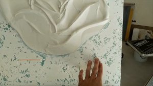 ⚜БАРЕЛЬЕФ РОЗЫ на стене своими руками. Лепка на стене из шпаклевки