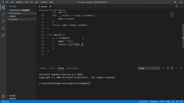 Golang Methods смотреть онлайн