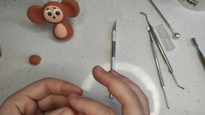 Лепим Чебурашку из воздушного пластилина ?