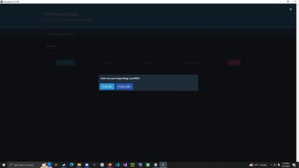 r2modman Lethal Company Import Profile Tutorial