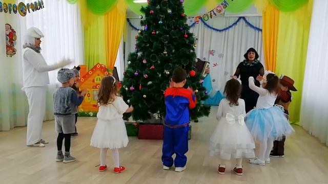 Новый год младшая группа 2020 года