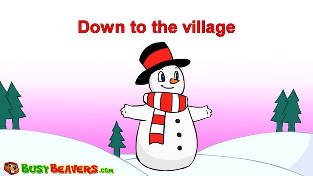 “Frosty The Snowman“ | Busy Beavers Christmas Song, Babies, Toddlers, Preschool Sing-Along
