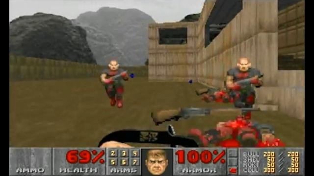 Doom: Knee-deep in the dead: Chainsaw only (Part 1) смотреть онлайн