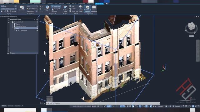 How To Make 2D Drawing from Pointcloud in AutoCad 2023 смотреть онлайн