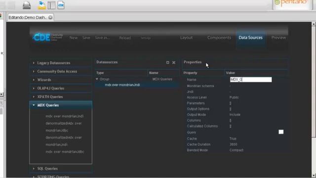 Pentaho CDE Screencast Tutorial part 01 смотреть онлайн