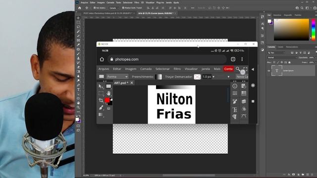 Como usar o Photoshop Completo no Celular - Android / IOS смотреть онлайн