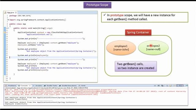 Mastering Spring Prototype Scope: Understanding the Essence | Spring Tutorial смотреть онлайн