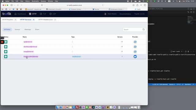 docker spcn 04 Revert Proxy by Traefik and swarmpit deployment смотреть онлайн