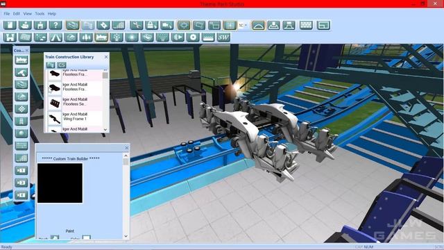 Theme Park Studio | Custom Train Editor смотреть онлайн