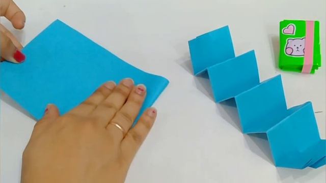 Origami Paper Sticker book | How to make Paper mini notebook | Paper Craft | Mini Notebook || DIY смотреть онлайн