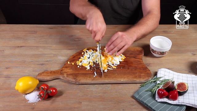 Салат мимоза - Рецепт от Рыбсети №3 смотреть онлайн