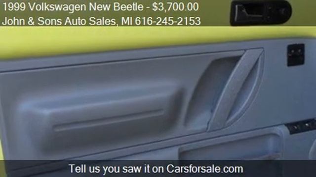 1999 Volkswagen New Beetle for sale in Grand Rapids, MI 4950 смотреть онлайн