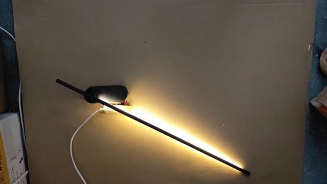 Черный современный настенный светильник, 70 см, 8 вт, светодиодный прикроватный светильник смотреть онлайн