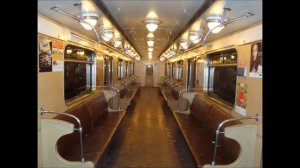 Московское метро, звук атмосферы поездки в вагоне типа Еж3/Ем508Т. 1973 - 2020