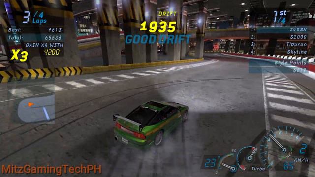 Need for Speed: Underground (2003) | Race #104 Drift - Drift Devil. смотреть онлайн