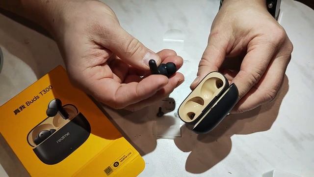 Распаковка Realme Buds T300 с Ozon смотреть онлайн