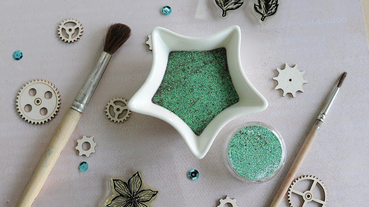 Обзор пудр для эмбоссинга Emerald Creek. Делаем тесты вместе смотреть онлайн