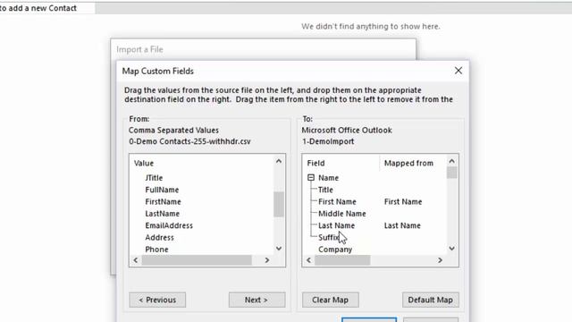 Importing a CSV file into Outlook смотреть онлайн