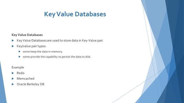 NoSQL Database Types смотреть онлайн