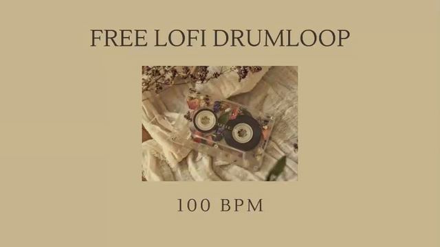 FREE Lofi DrumLoop 100bpm смотреть онлайн