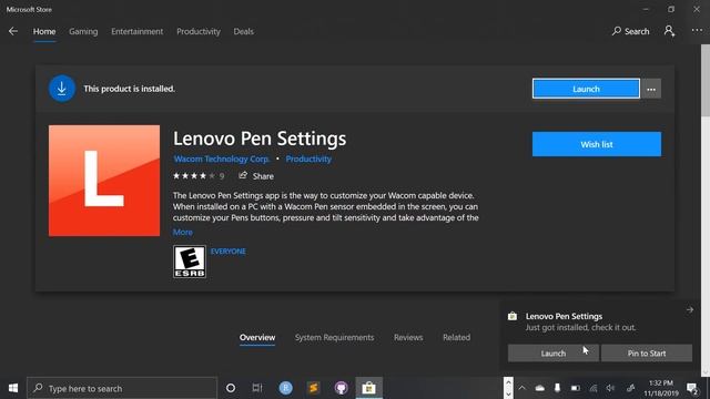 Installing Lenovo Pen Settings and Configuring Your Pen смотреть онлайн