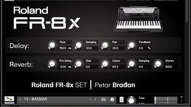 Roland FR-8x Harmonika SET (Kontakt 5) смотреть онлайн