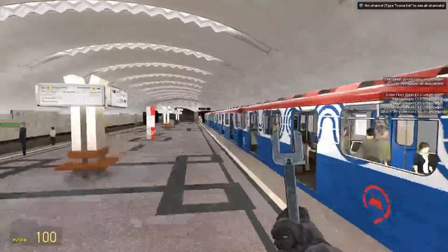 Калининская линия в Garry's mod Metrostroi с @lominter смотреть онлайн