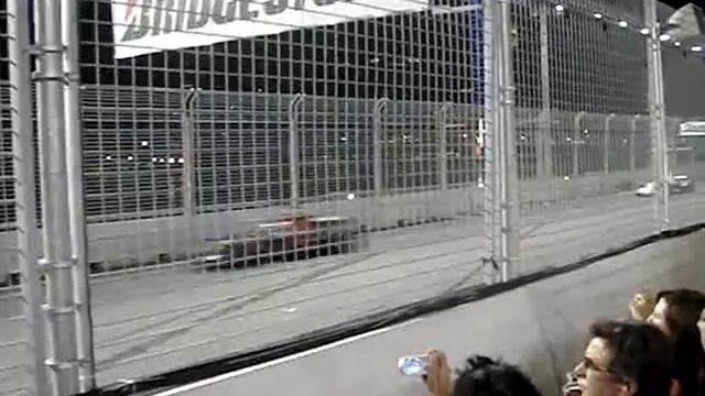 Safety car Formula 1 Singapore смотреть онлайн