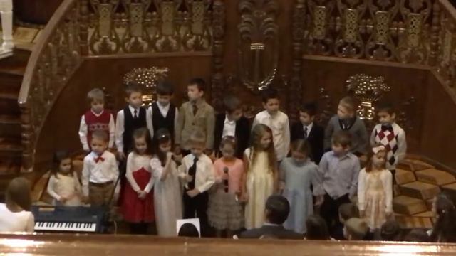 Дети. Рождественская декламация. смотреть онлайн