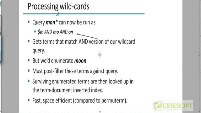 WDM 29: Wild Card Query Handling Using K-Gram Index смотреть онлайн