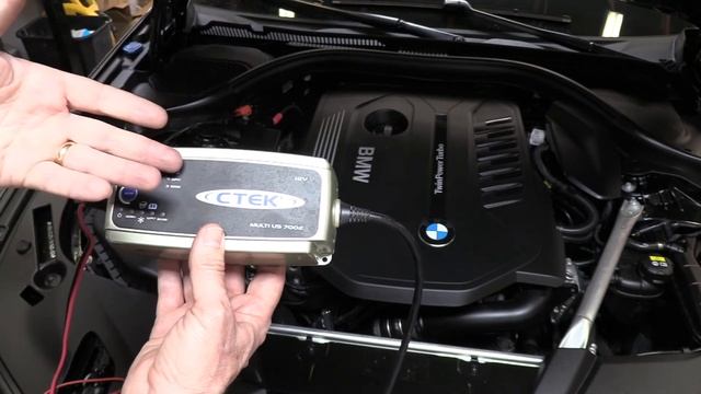 Charge Your BMW Battery With A CTEK Charger