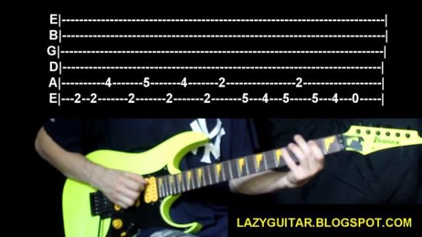 Ozzy Osbourne Crazy Train Guitar Lesson with Tab