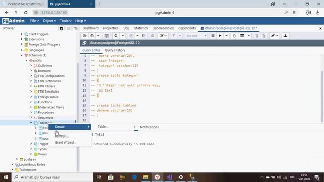 PostgreSQL Ders 4 Drop Komutu Ve Tablo Silme смотреть онлайн