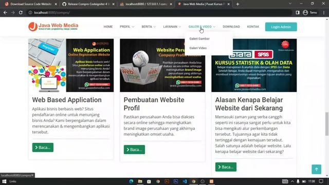 free source code website company profile | Berbagi Aplikasi Web смотреть онлайн