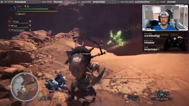 Diablos trapped! Monster Hunter: World смотреть онлайн