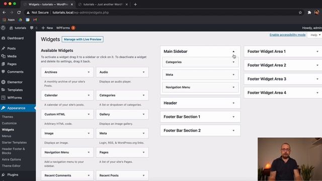 How To Use WordPress Widgets 2021 - WordPress For Beginners смотреть онлайн