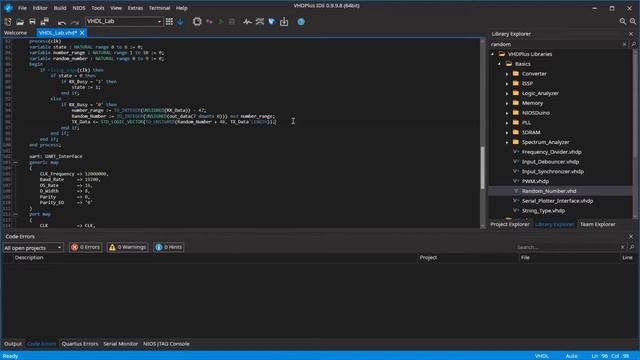 VHDL + Simulation With The VHDPlus Simulation Assistant And GHDL