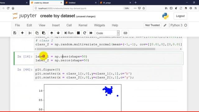 Session 01 part 03 (toy datasets) смотреть онлайн