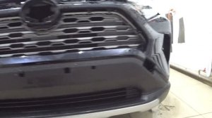 Toyota RAV4 2020г. Защита полиуретановой пленкой.