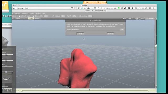 Modo 601 vs 3Dcoat V3-7 vs Cinema 4D R12 смотреть онлайн
