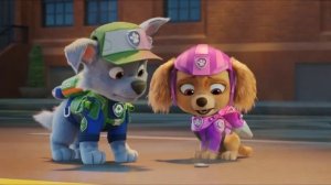 "Щенячий Патруль в кино" - Скай уничтожает Ловца Облаков (Русский Дубляж)