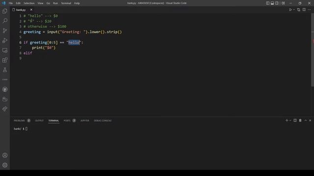 Home Federal Savings Bank -Problem Set 1 (CS50's Introduction to Programming with Python) смотреть онлайн