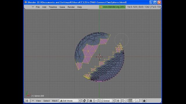 Connect Two Spheres of UVsphere and Icosphere Using the Script Point Cloud Skinner v0.14 Part2/2 смотреть онлайн