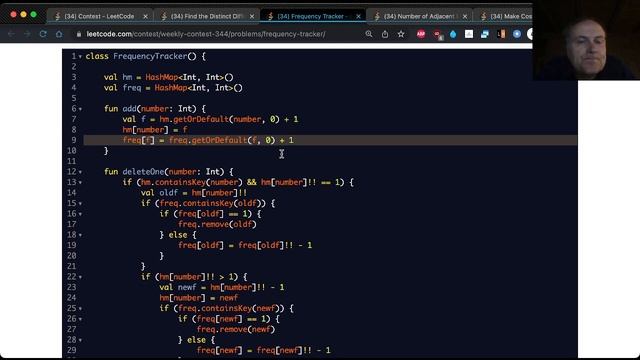 Leetcode Contest 344 in Kotlin (Q1 only) смотреть онлайн