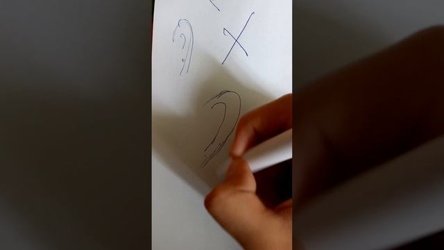 Как правильно НАРИСОВАТЬ УХО? (с серёжкой) смотреть онлайн