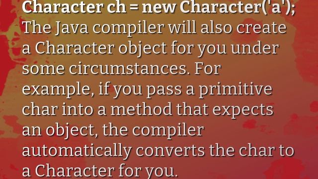 How do you declare a char in Java? смотреть онлайн