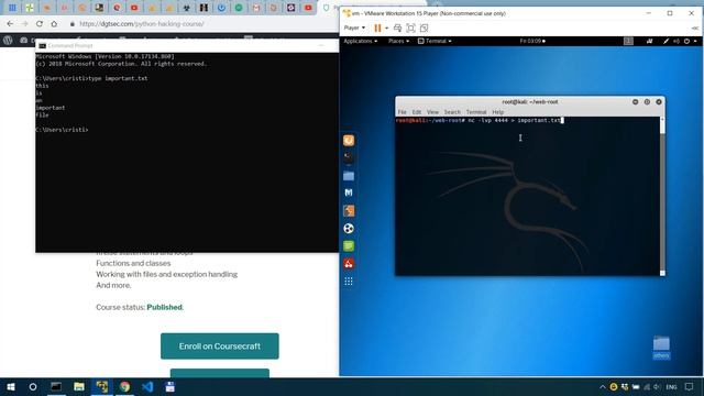 How I use netcat for File Transfers - Penetration Testing смотреть онлайн