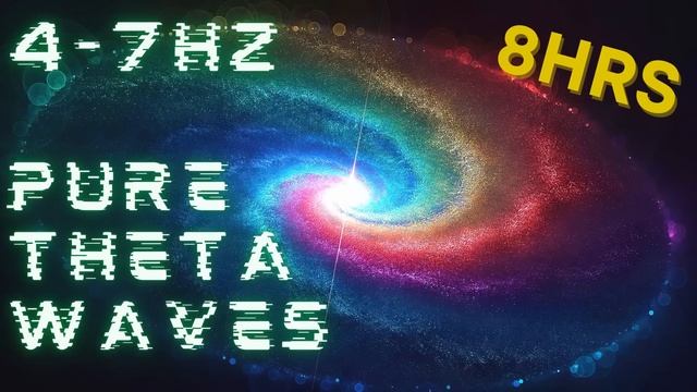 4-7hz PURE Theta Waves | 432hz Base Frequency | Binaural Beats | CIA Hemi Sync | Astral Projection