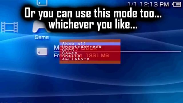 How to Organize your PSP games/apps/iso/cso - Games Categories Revised v3 [Plugin] смотреть онлайн